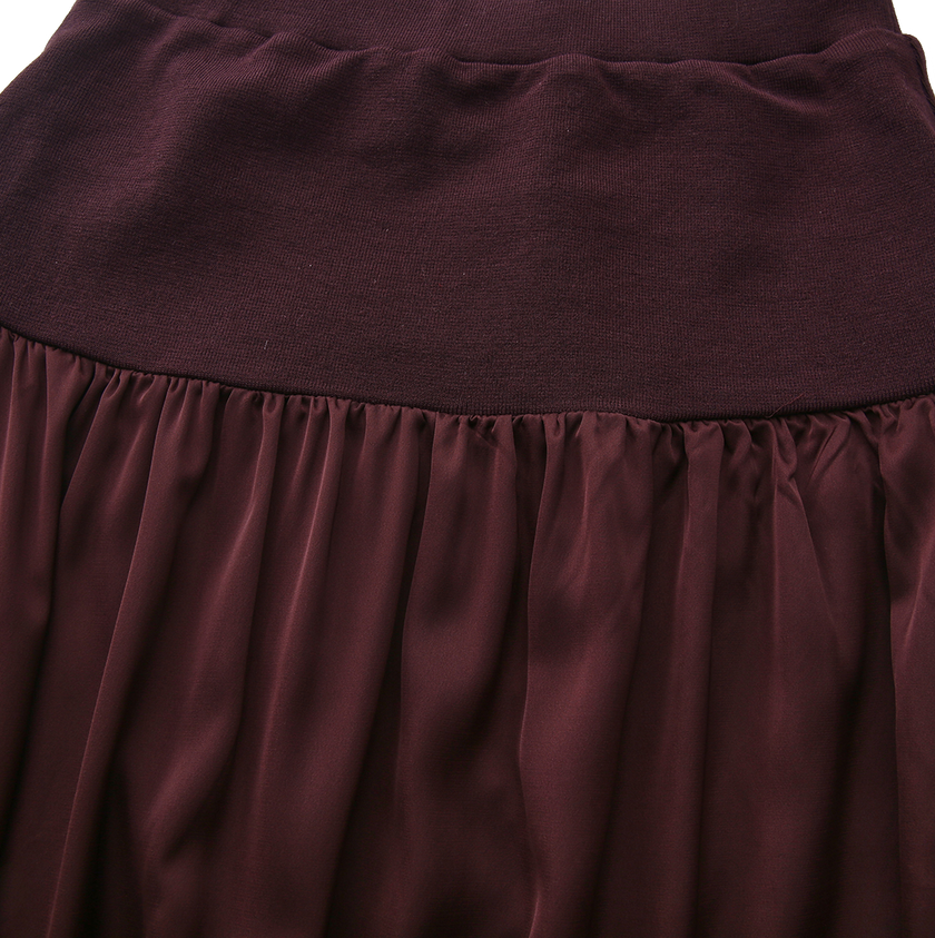 Hypnotic Knit Silk Skirt
