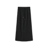 Fade Denim Drawstring Skirt