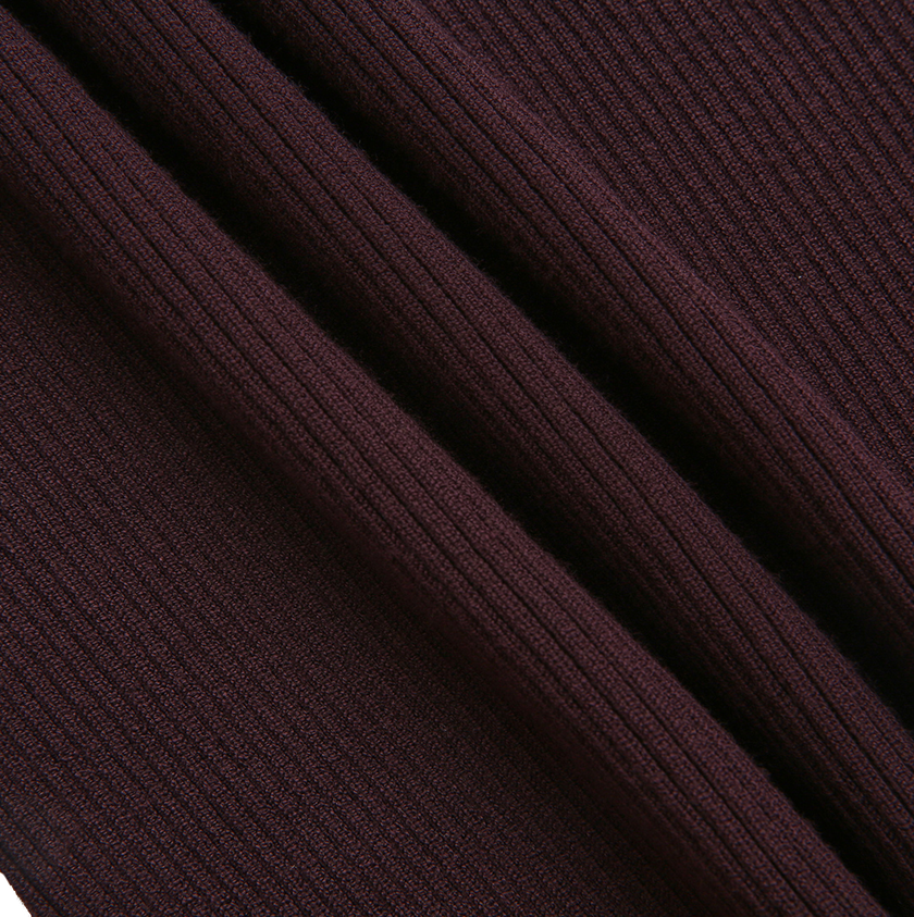 Ribbed Pocket Turtleneck