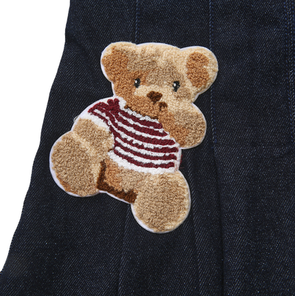 Sherpa Bear Patch Skirt