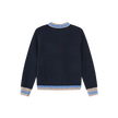 Striped Trim Sweater