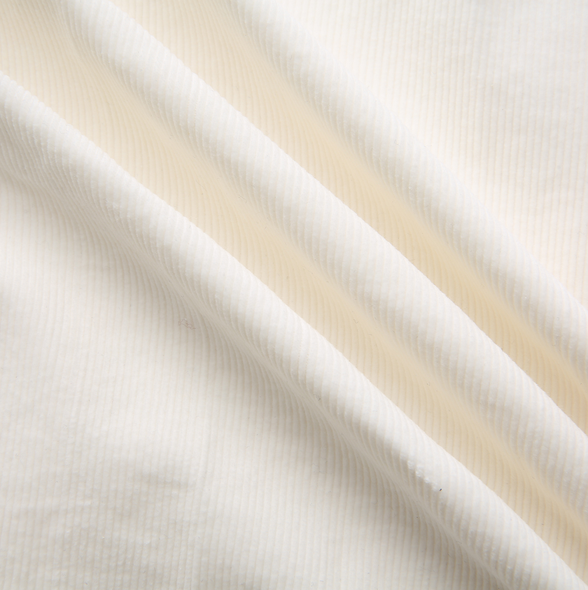 Corduroy Combo Pleated Skirt
