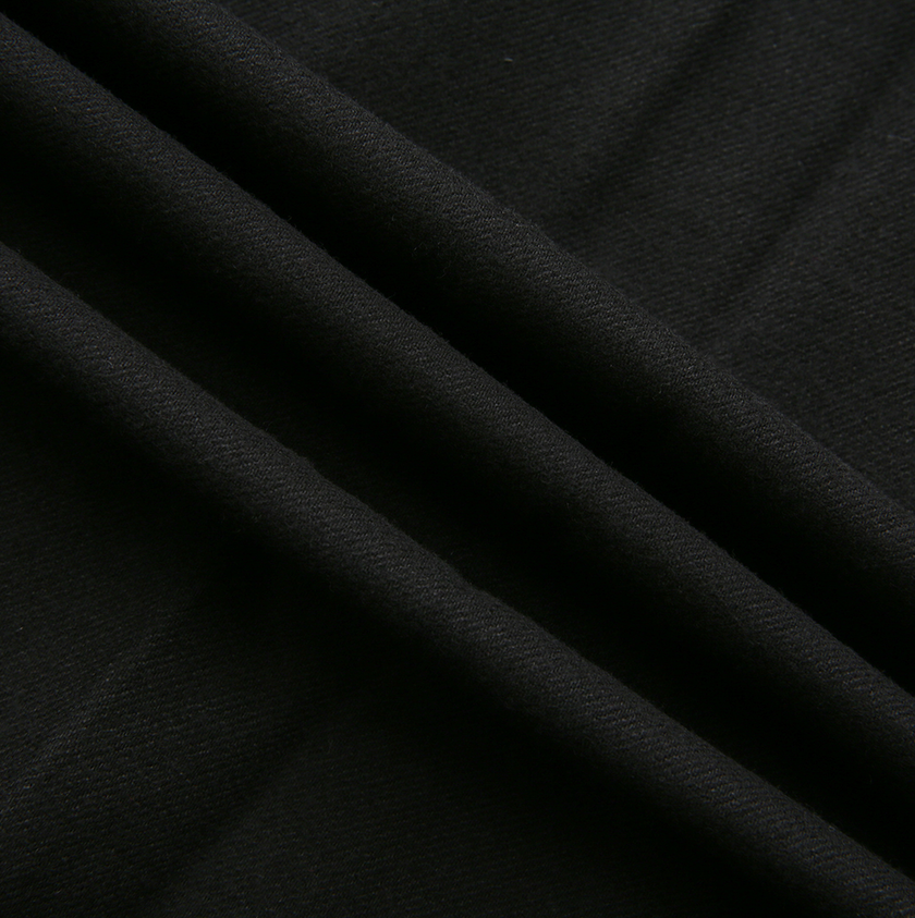 Wool Pleated Belted Skirt