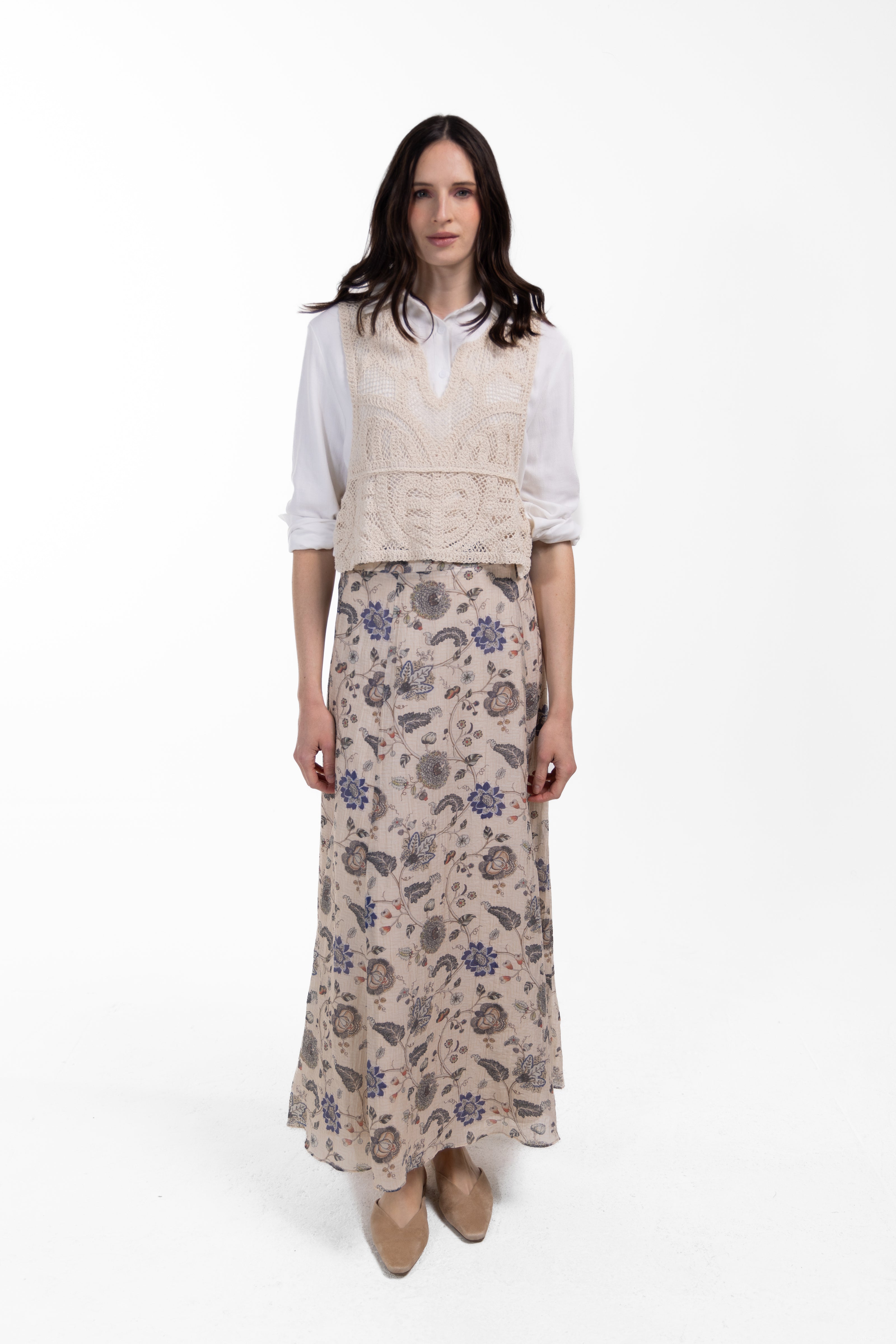 Atoka Linen Skirt