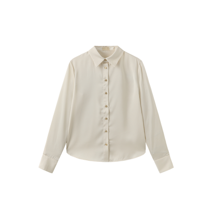 Camit Button Down Silk Blouse