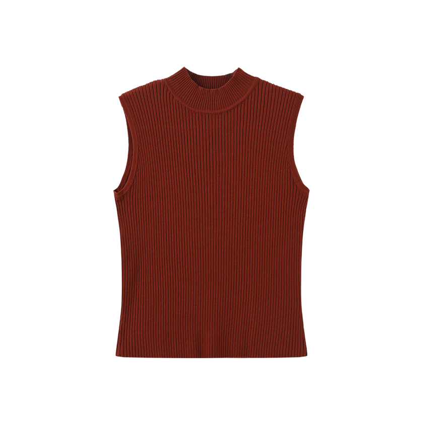 Thick Ribbed Knit Tank