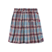 Jerry Plaid Floral Skirt