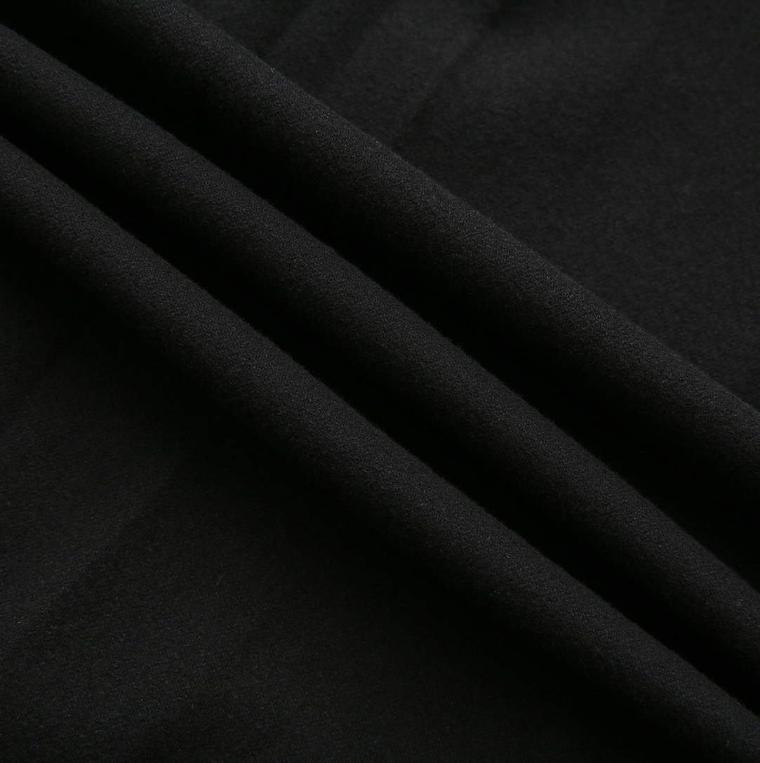 Wool Box Pleat Maxi Skirt