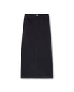 Denim Straight Maxi Skirt