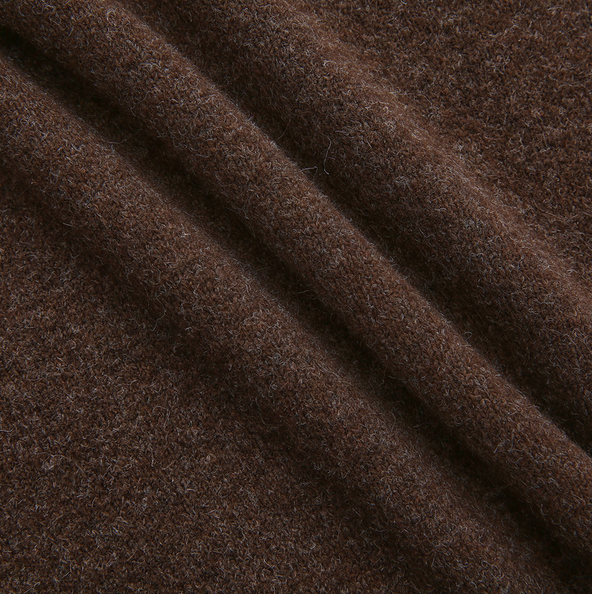 Knit Collared Crest Sweater