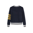 Knit Varsity Cardigan