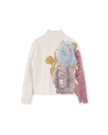 Side Printed Knit Top