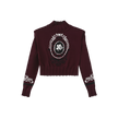 Crest Knit Turtleneck Sweater