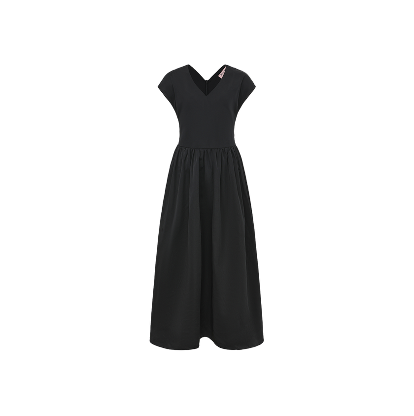 Taffeta Bow Jumper