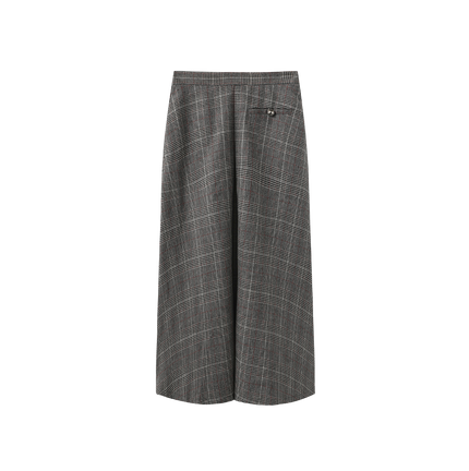 Pico Plaid Single Pocket Skirt