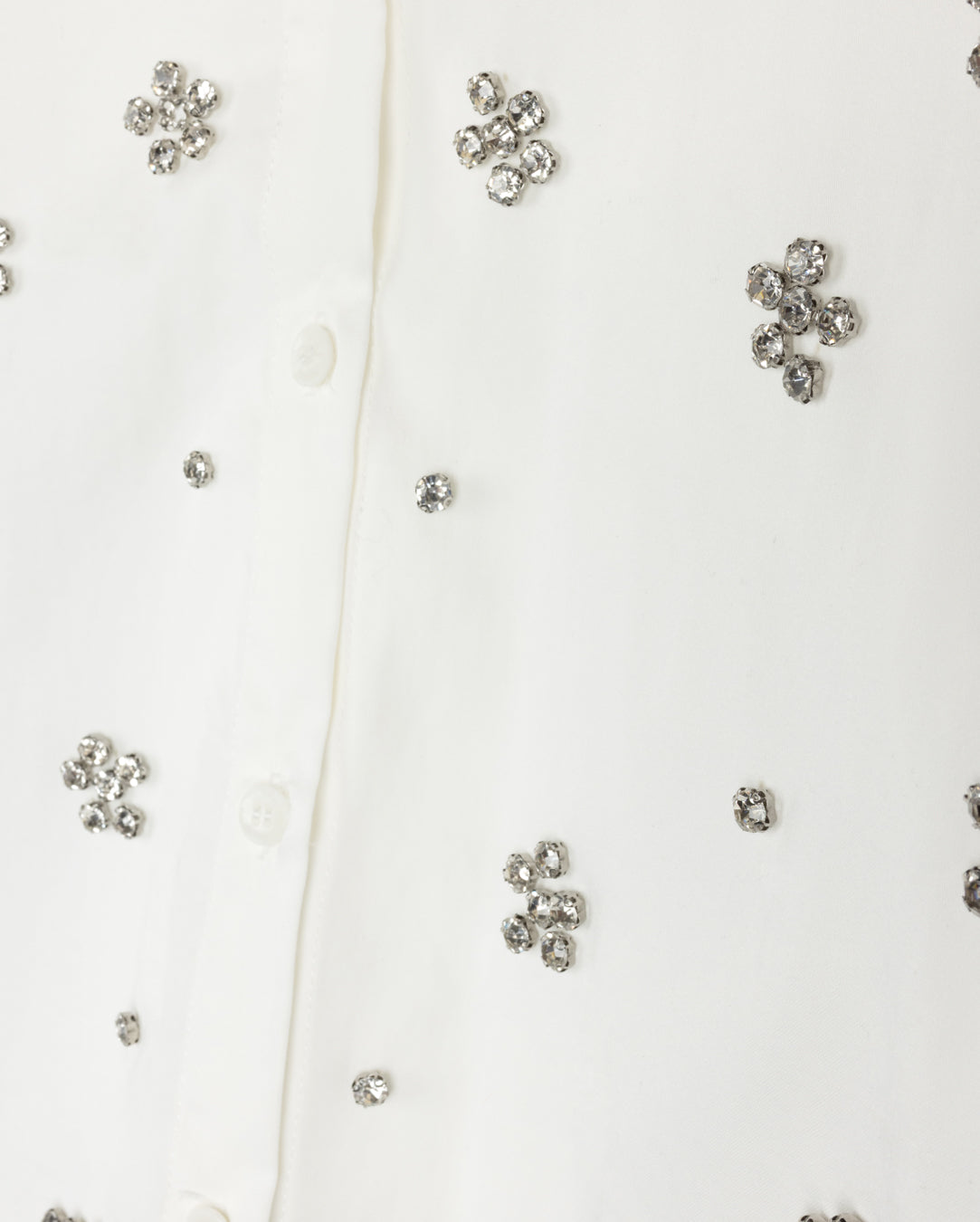 Poplin Blouse With Jewels