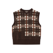 Mohair Plaid Vest