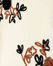Embroidered Turtleneck Sweater