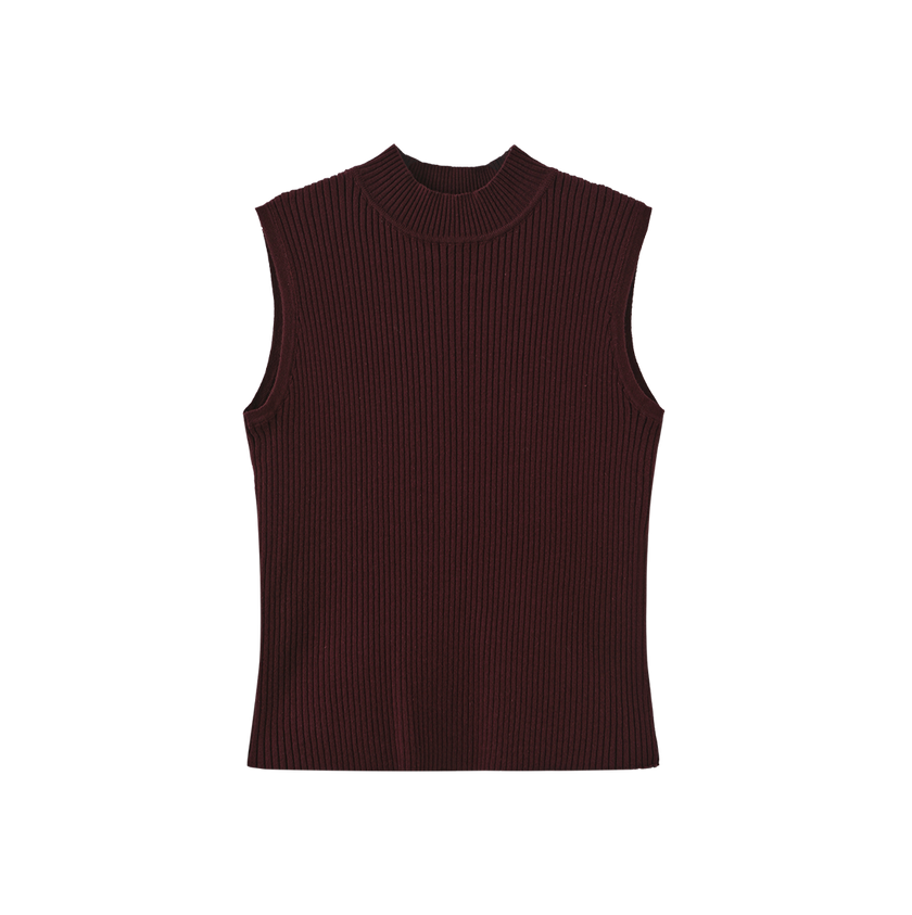 Thick Ribbed Knit Tank