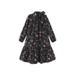 Neck Bow Bottom Tier Dress