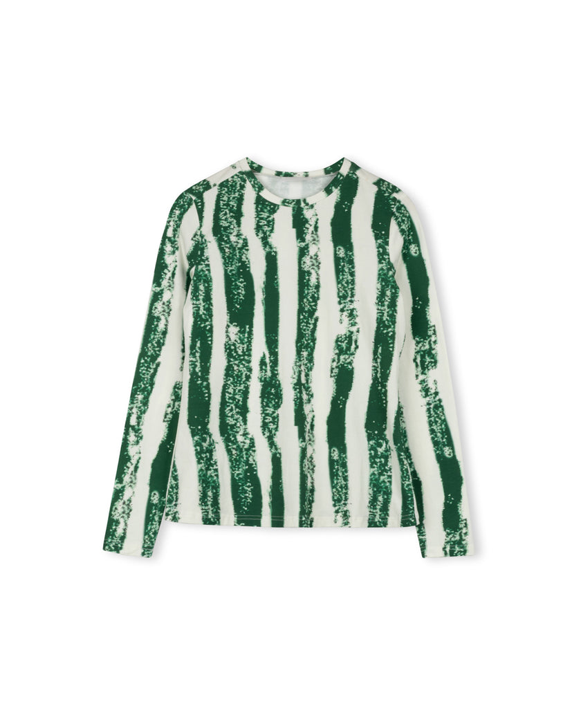 Printed Ribbed Tees