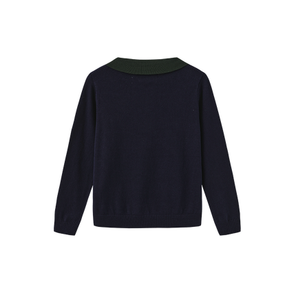 Tanvi Knit Collar Sweater