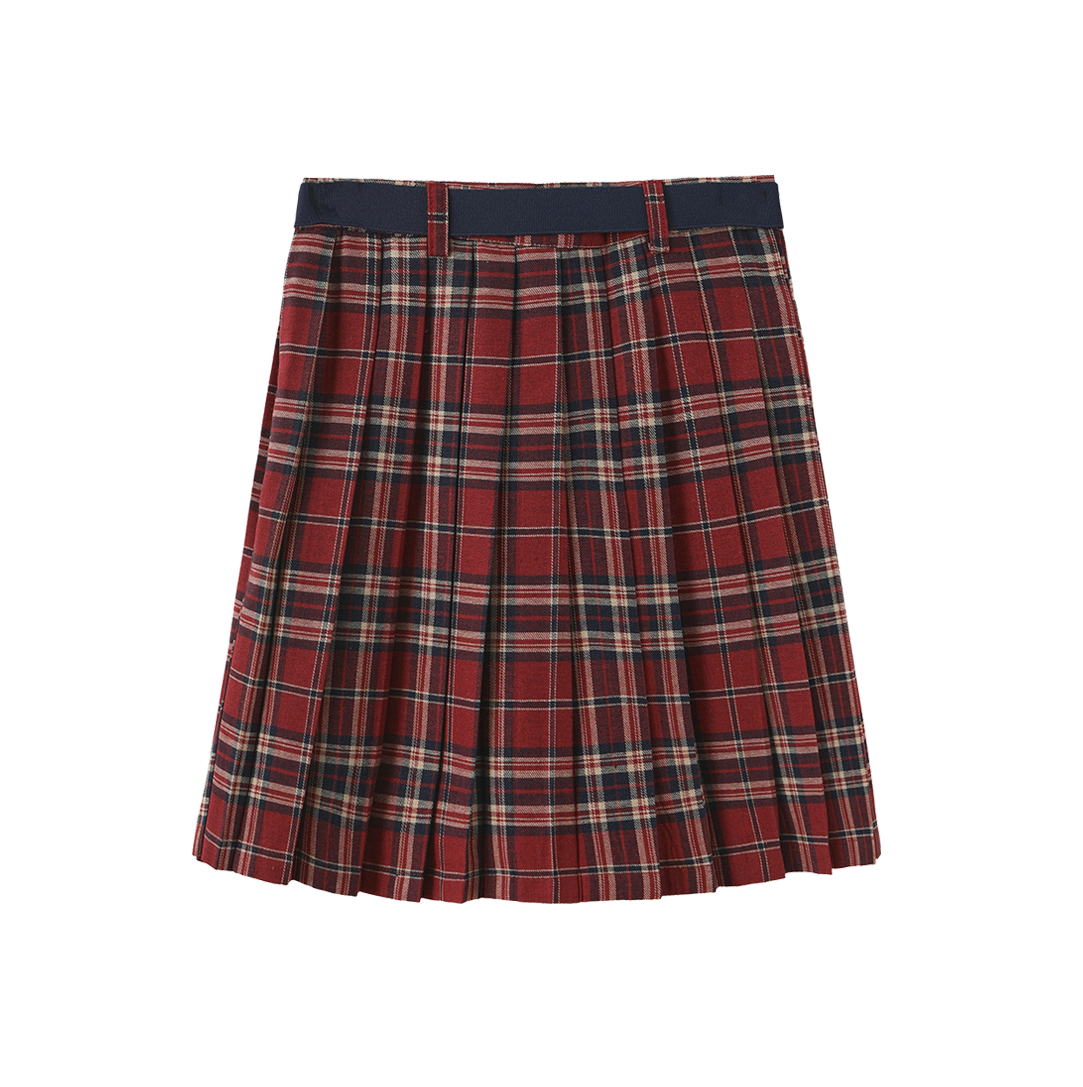 Prim Plaid Skirt