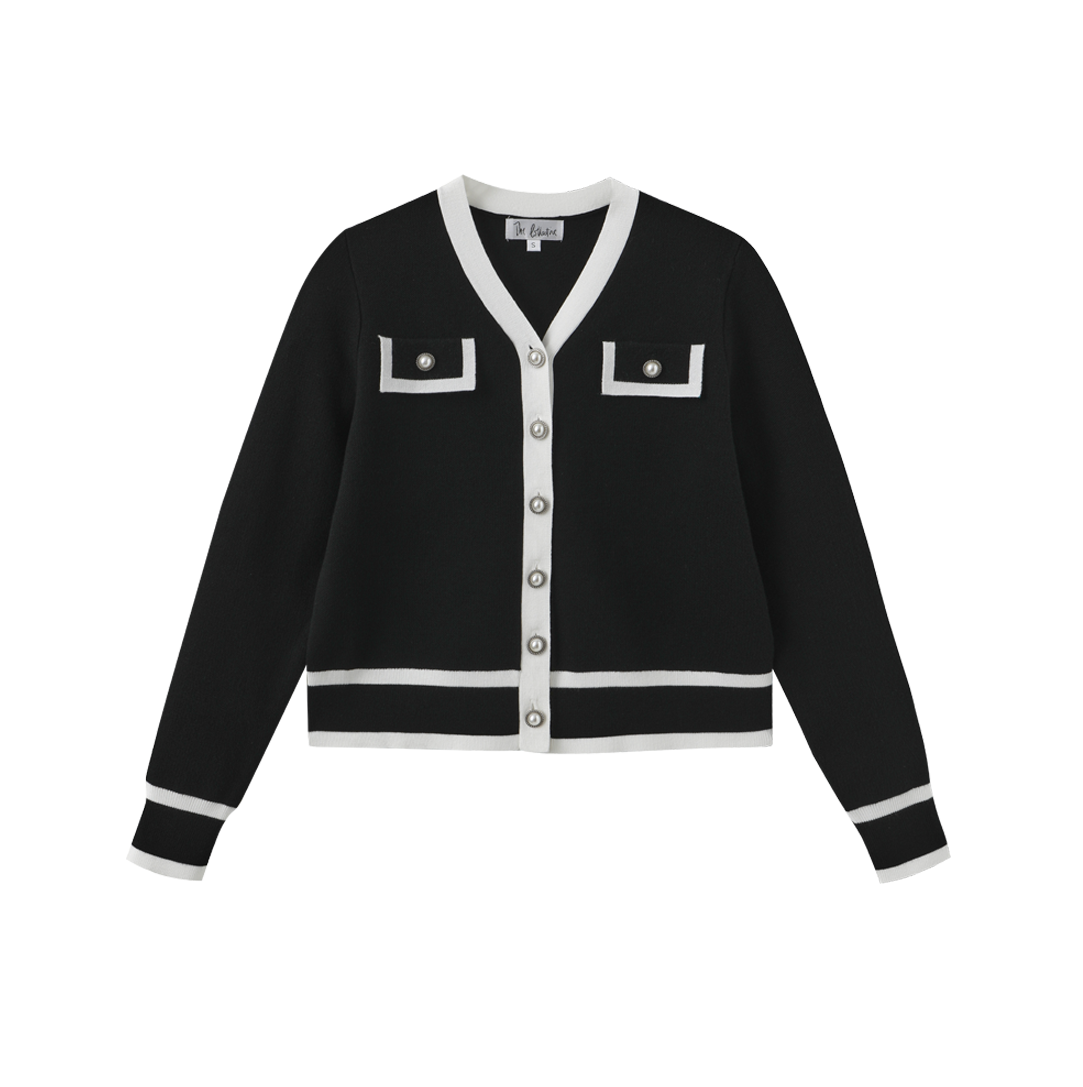 Pocket V-neck Cardigan