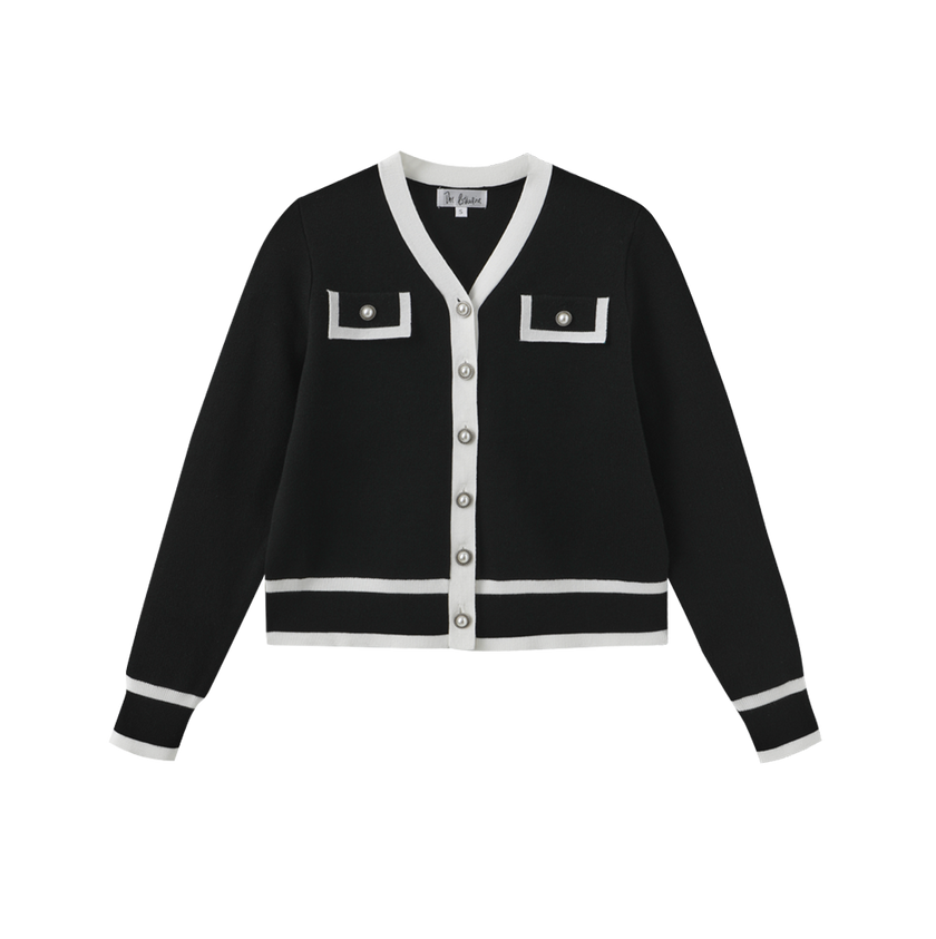 Pocket V-neck Cardigan