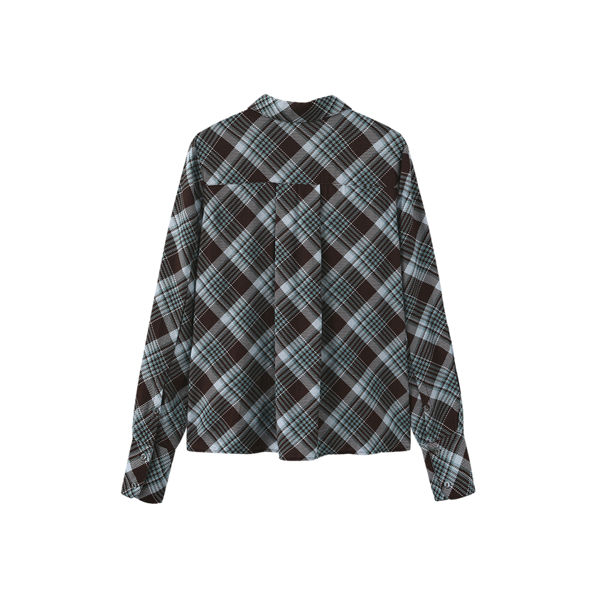 Pinta Printed Basic Blouse
