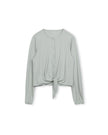 Brick Ribbed Blouse