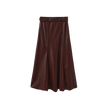 Leather Belted Skirt