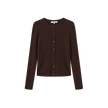 Thick Ribbed Knit Cardigan