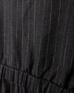 V-Neck Leather Jumper