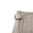 Side Pleat Wool Skirt
