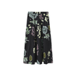 Big Print Flower Skirt