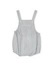 Cotton Pinstriped Romper