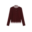 Contrast Tank Cardigan