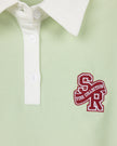 Cropped Off Shoulder Polo