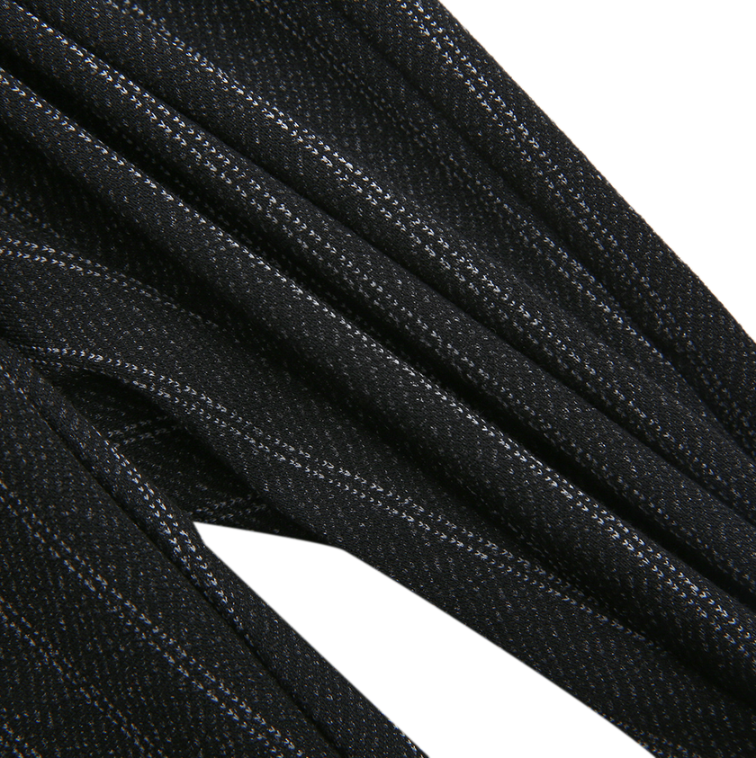 Pinstriped Texture Pants