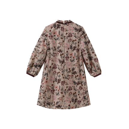 Floral Smocked Detail Dress
