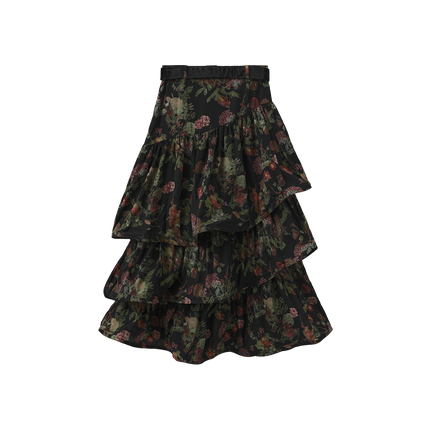 Kendal Tiered Bottom Skirt