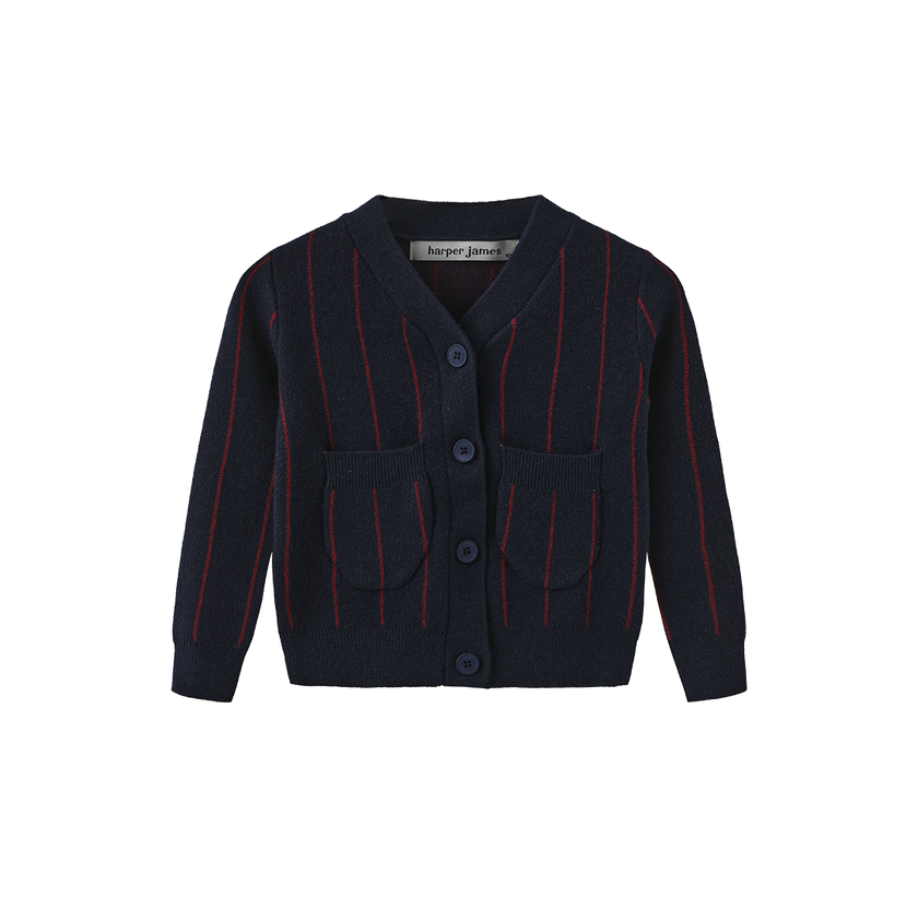 Pilro Pinstripe Knit Set