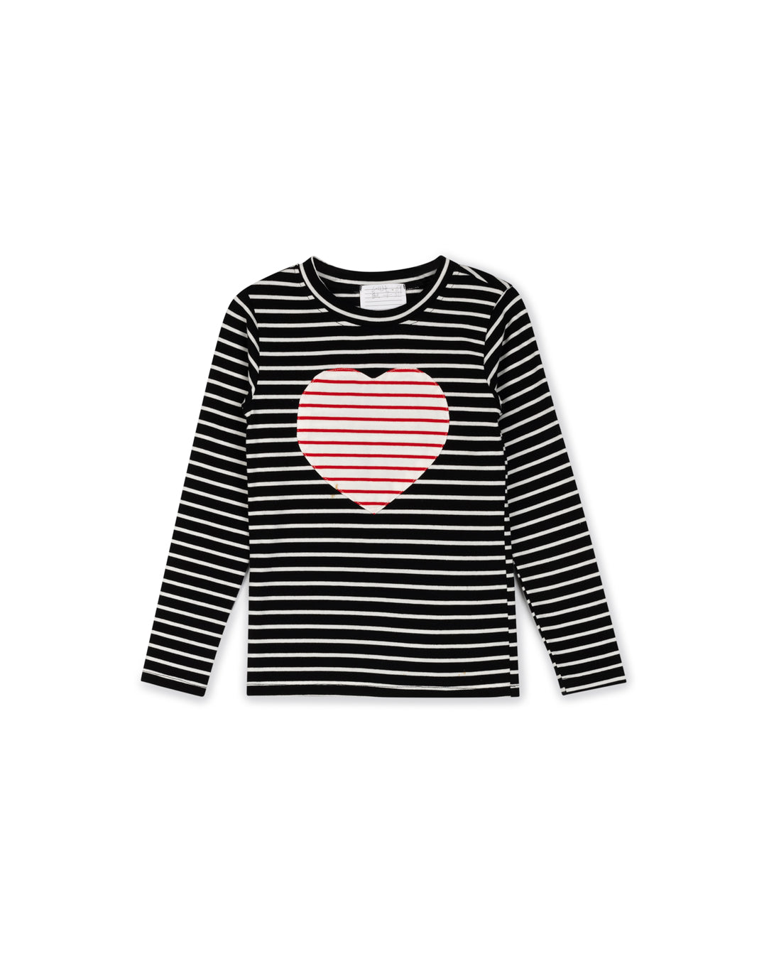 Striped Heart T-shirt