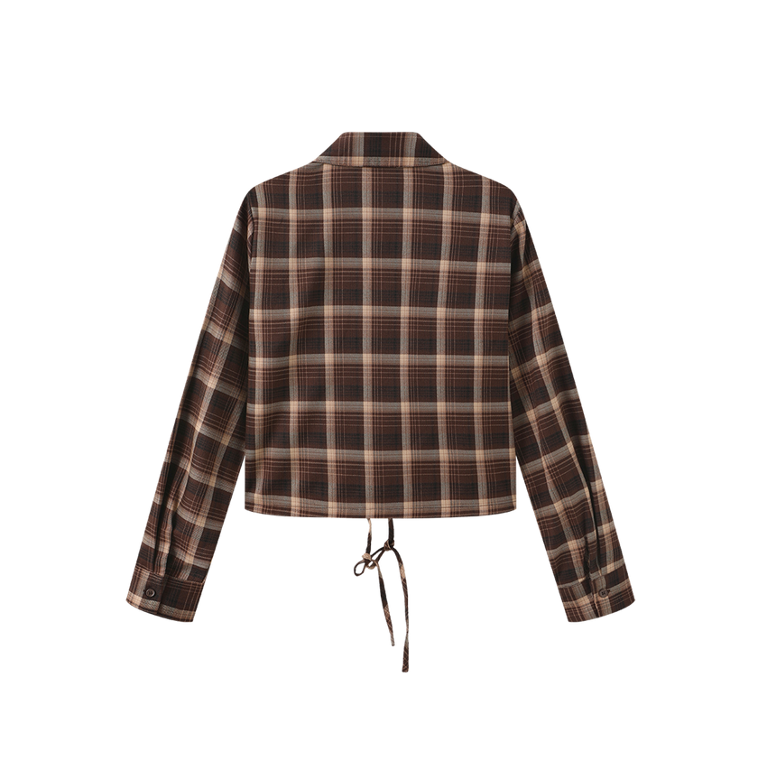 Tie Button Down Blouse