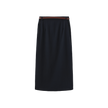 Maxi Belted Suit Skirt