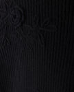 Embroidered Turtleneck Sweater