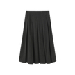 Seam Pleated Skirt