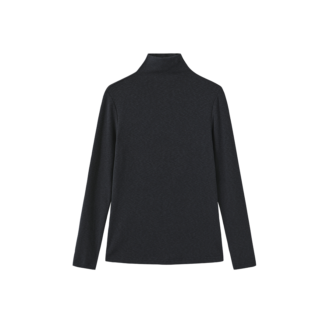 Lane Fittted Model Turtleneck