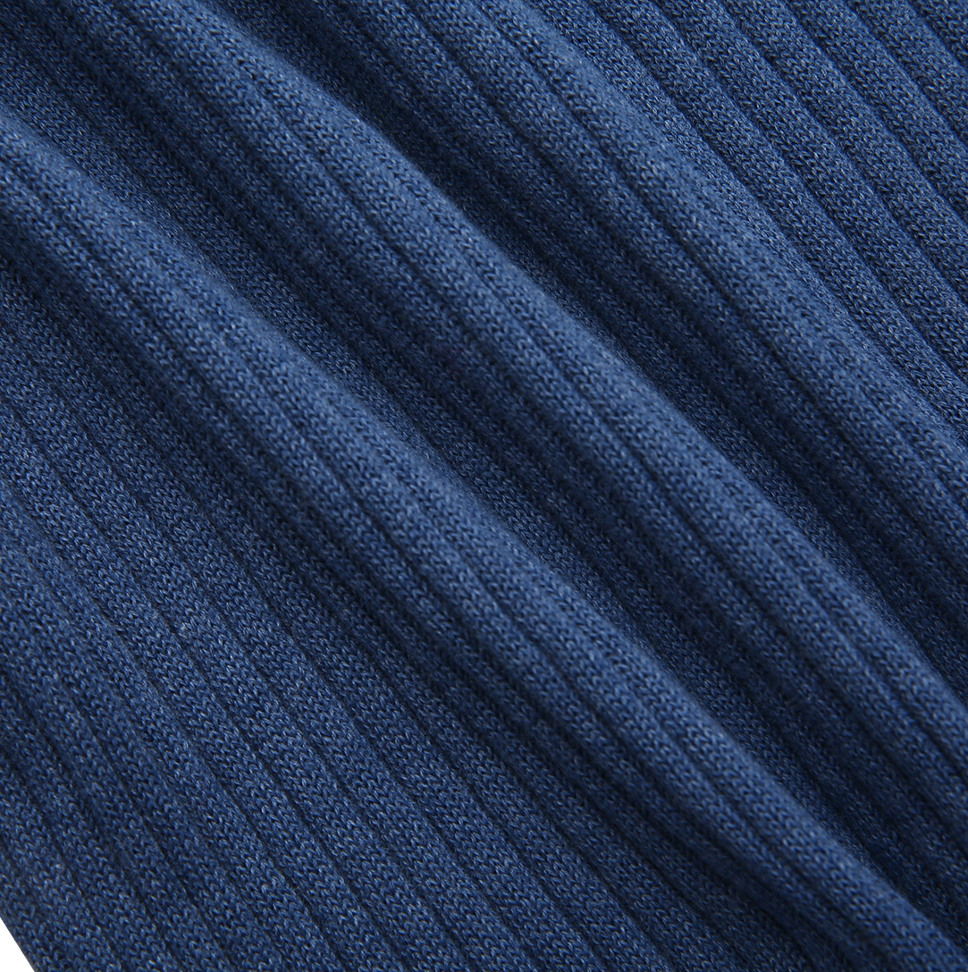 Sport Stripe Ribbed Knit Top